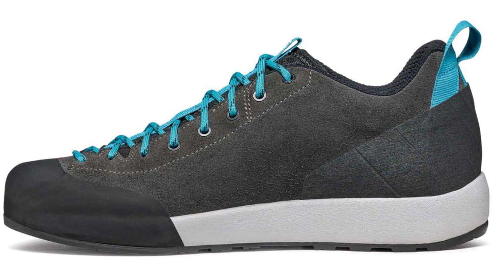 Scarpa Gecko Approach Shoes - Mens, Shark/Azure, 44.5, 72602/351-SrkAzr-44.5