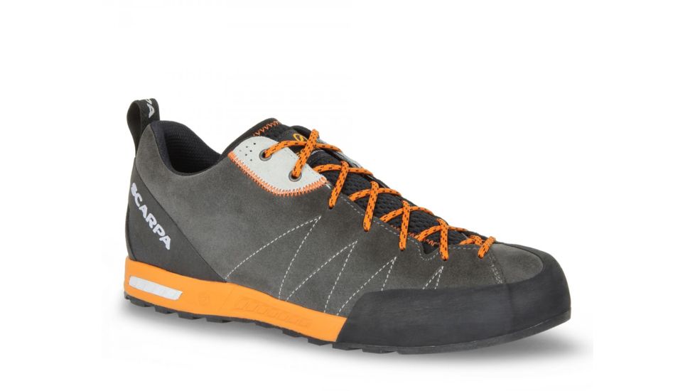 Scarpa Gecko Approach Shoes - Mens, Shark/Tonic, Medium, 40.5, 72601/350-SrkTon-40.5