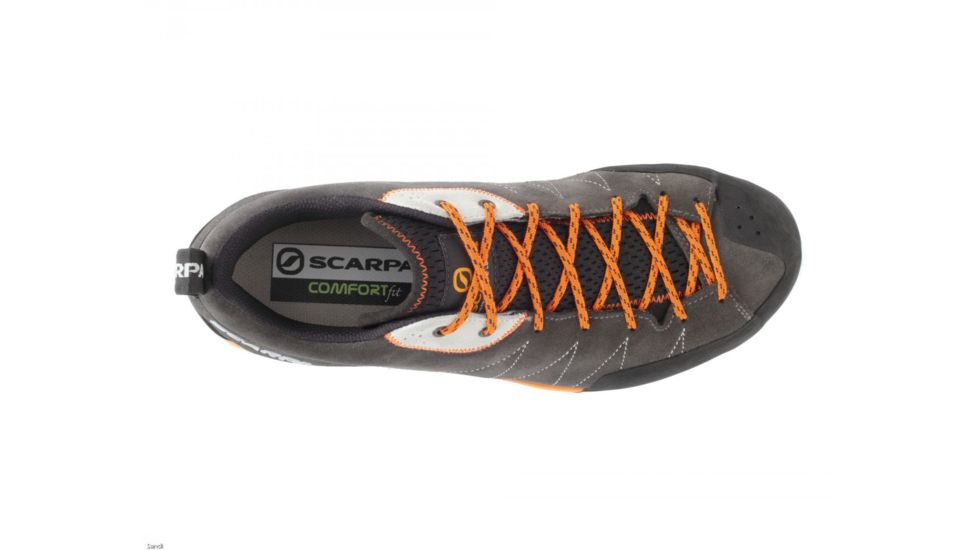 Scarpa Gecko Approach Shoes - Mens, Shark/Tonic, Medium, 40.5, 72601/350-SrkTon-40.5