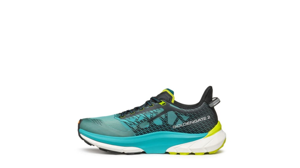 Scarpa Golden Gate Atr 2 Shoes - Mens, Azure/Lime, 45, 33085/351-AzrLim-45