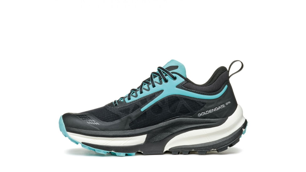 Scarpa Golden Gate ATR GTX Shoes - Womens, Black/Aruba Blue, 38.5, 33076/202-BlkAblu-38.5
