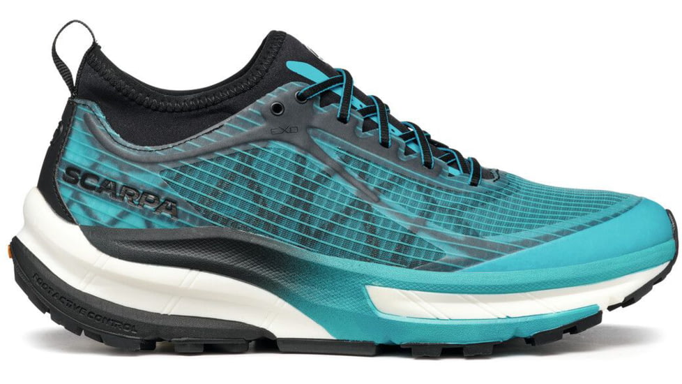 Scarpa Golden Gate ATR Trailrunning Shoes - Mens, Azure/Black, 46.5, 33076/351-AzrBlk-46.5