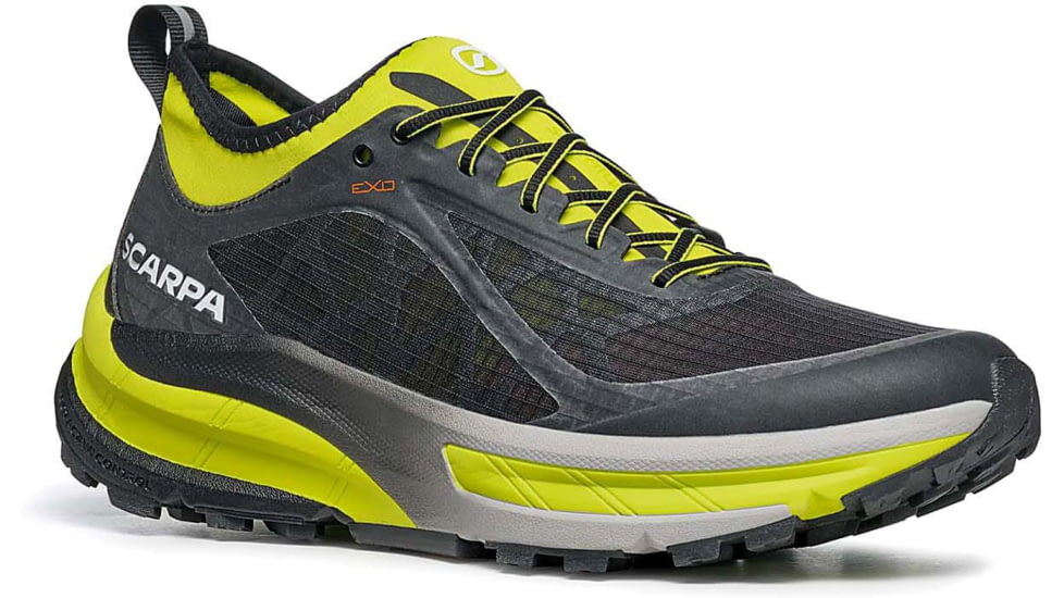Scarpa Golden Gate ATR Trailrunning Shoes - Mens, Black/Lime, 42, 33076/351-BlkLim-42
