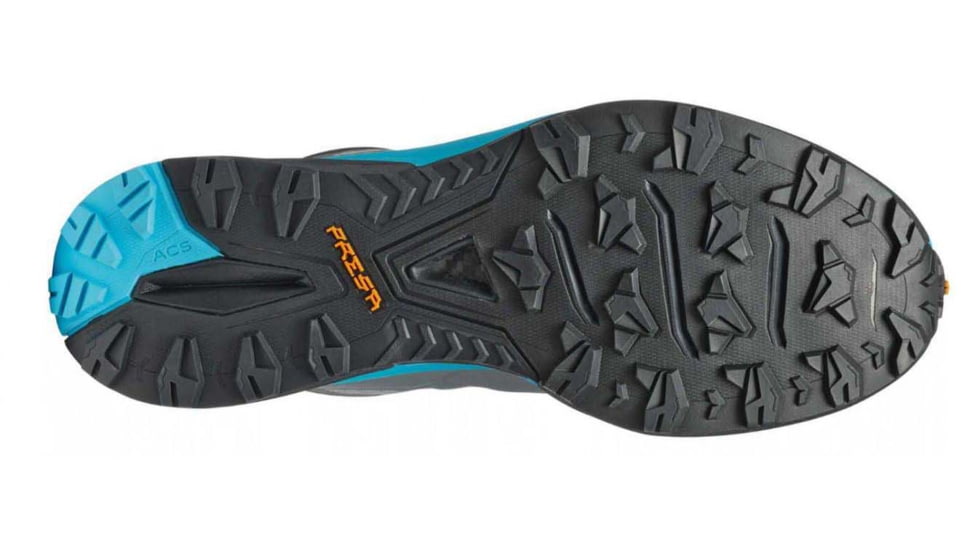 Scarpa Golden Gate Kima RT Trailrunning Shoes - Mens, Gray/Azure, 43, 33079/351-GryAzr-43