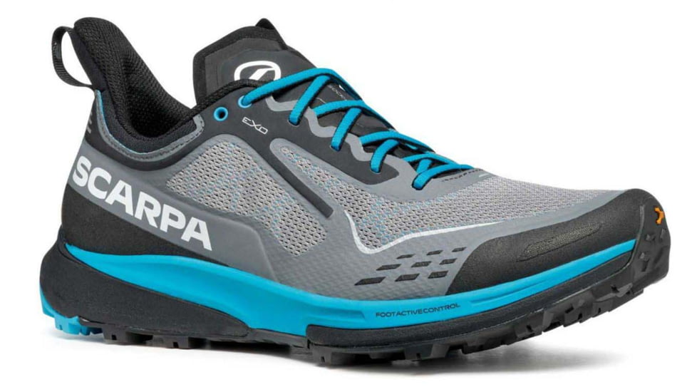 Scarpa Golden Gate Kima RT Trailrunning Shoes - Mens, Gray/Azure, 43, 33079/351-GryAzr-43