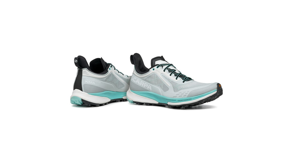 Scarpa Golden Gate Kima RT Trailrunning Shoes - Women, Light Gray/Aruba, 42, 33079/352-LgryAru-42