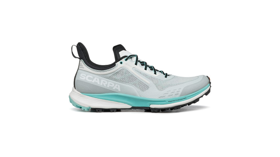 Scarpa Golden Gate Kima RT Trailrunning Shoes - Women, Light Gray/Aruba, 42, 33079/352-LgryAru-42
