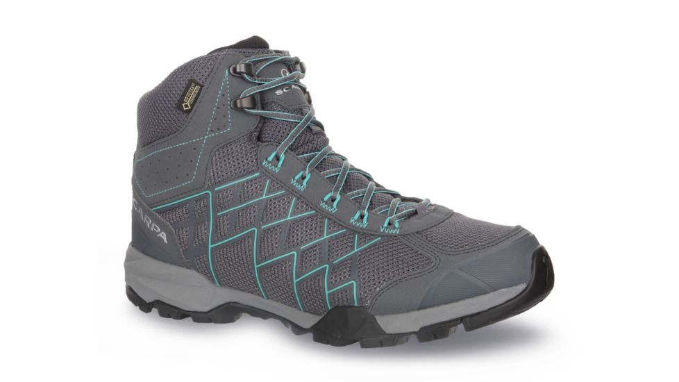 Scarpa Hydrogen Hike GTX Hiking Shoe - Womens, Iron Grey/Lagoon, 39, 63335/202-IgryLag-39