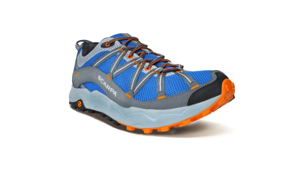 Scarpa Ignite Trail Running Shoe - Men's-Blue-Medium-42.5