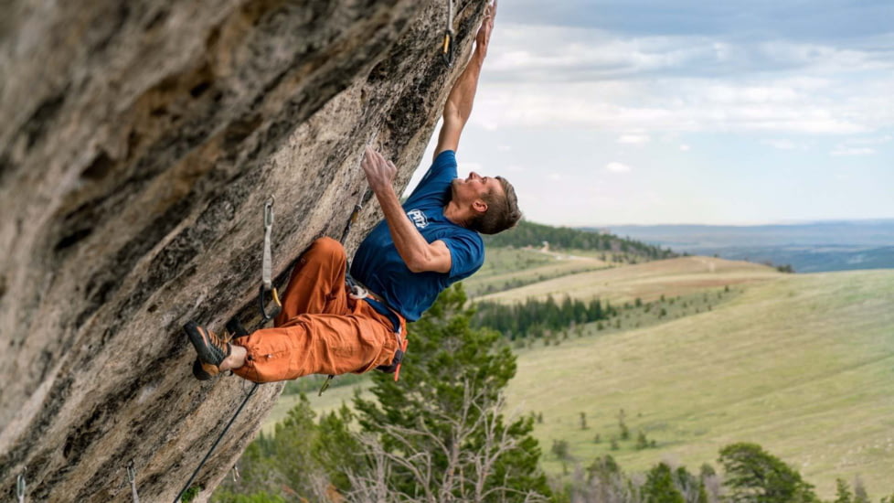 Scarpa Instinct Climbing Shoes, Black/Orange, 39.5, 70036/000-BlkOrg-39.5