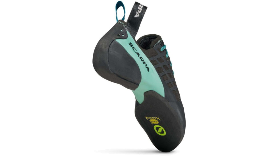 Scarpa Instinct Climbing Shoes - Womens, Black/Aqua, 43, 70036/002-BlkAqua-43