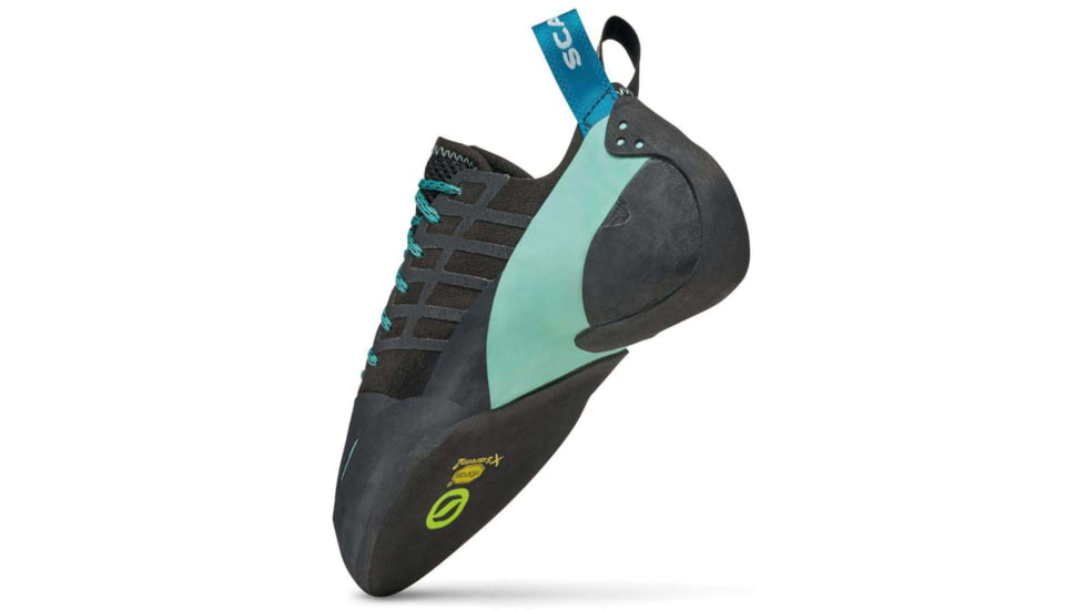Scarpa Instinct Climbing Shoes - Womens, Black/Aqua, 43, 70036/002-BlkAqua-43