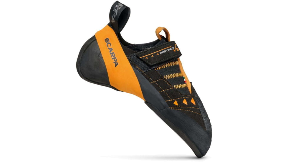 Scarpa Instinct VS Climbing Shoes - Men's, Black/Orange, 42.5, Black/Orange, 42.5, 70013/000-BlkOrg-42.5