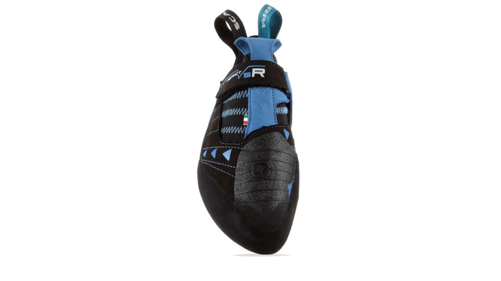 Scarpa Instinct VSR Climbing Shoe - Womens, Black/Azure, 34, 70015/000-BlkAzr-34