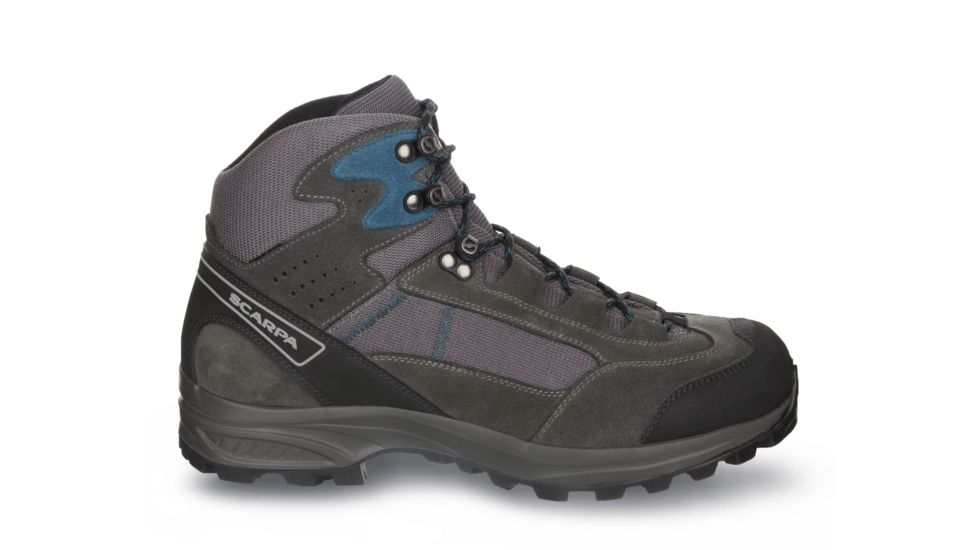 Scarpa Kailash Lite Backpacking Boots - Mens, Shark Grey/Lake Blue, Medium, 44.5, 61038/350-SrkgryLkblu-44.5