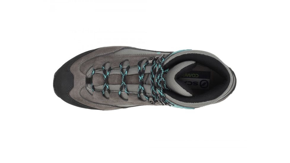 Scarpa Kailash Lite Backpacking Boots - Womens, Smoke/Lagoon, Medium, 40, 61038/352-SmkLag-40