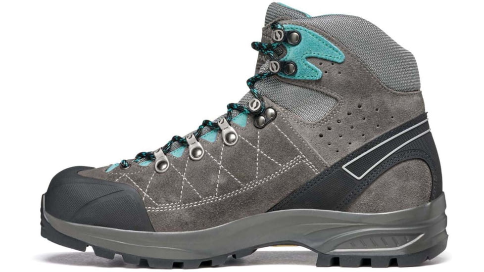 Scarpa Kailash Trek GTX Backpacking Boots - Womens, Smoke/Lagoon, Medium, 36, 61056/202-SmkLag-36