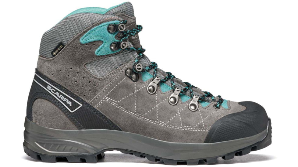 Scarpa Kailash Trek GTX Backpacking Boots - Womens, Smoke/Lagoon, Medium, 36, 61056/202-SmkLag-36