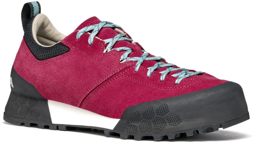 Scarpa Kalipe Approach Shoes - Womens, Red Rose/Jade, 40.5, 72630-352-RrosJad-40.5