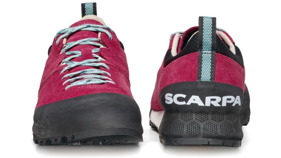 Scarpa Kalipe Approach Shoes - Womens, Red Rose/Jade, 40.5, 72630-352-RrosJad-40.5