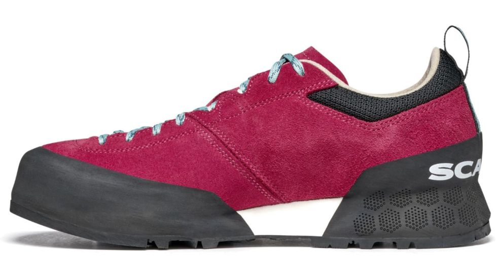 Scarpa Kalipe Approach Shoes - Womens, Red Rose/Jade, 40.5, 72630-352-RrosJad-40.5