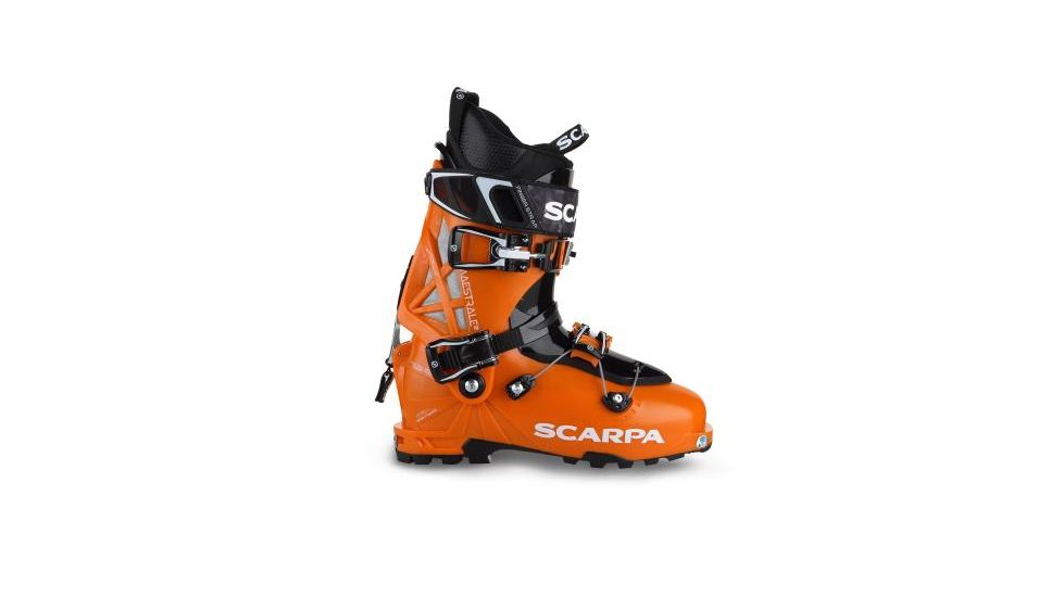 Scarpa Maestrale  Men's Alpine Touring Boot, Orange, 12047/501.1-Orng