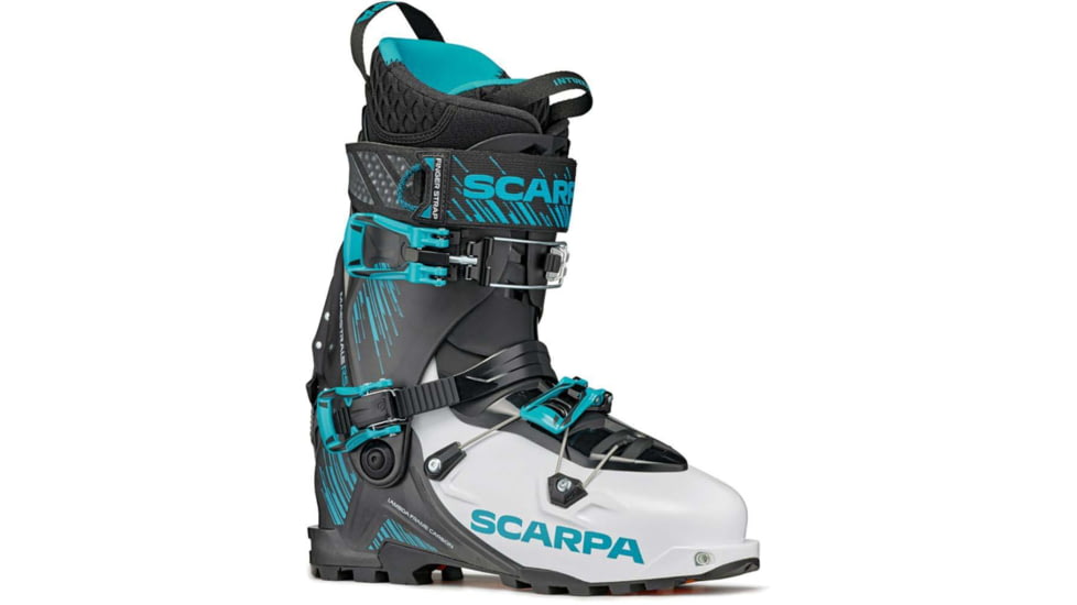 Scarpa Maestrale RS Alpine Touring Boot - Mens, White/Black/Azure, 29, 12051/501-WhtBlkAzr-29.0