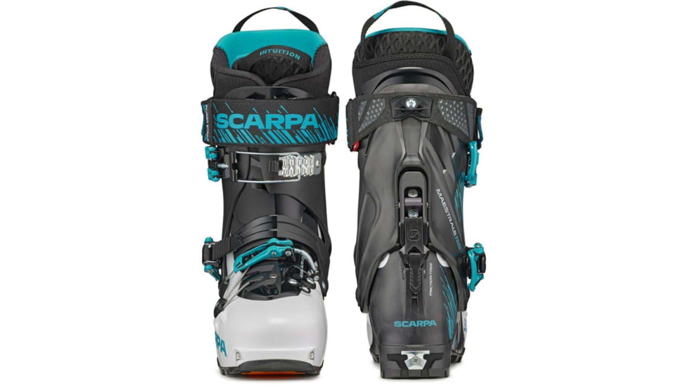 Scarpa Maestrale RS Alpine Touring Boot - Mens, White/Black/Azure, 29, 12051/501-WhtBlkAzr-29.0