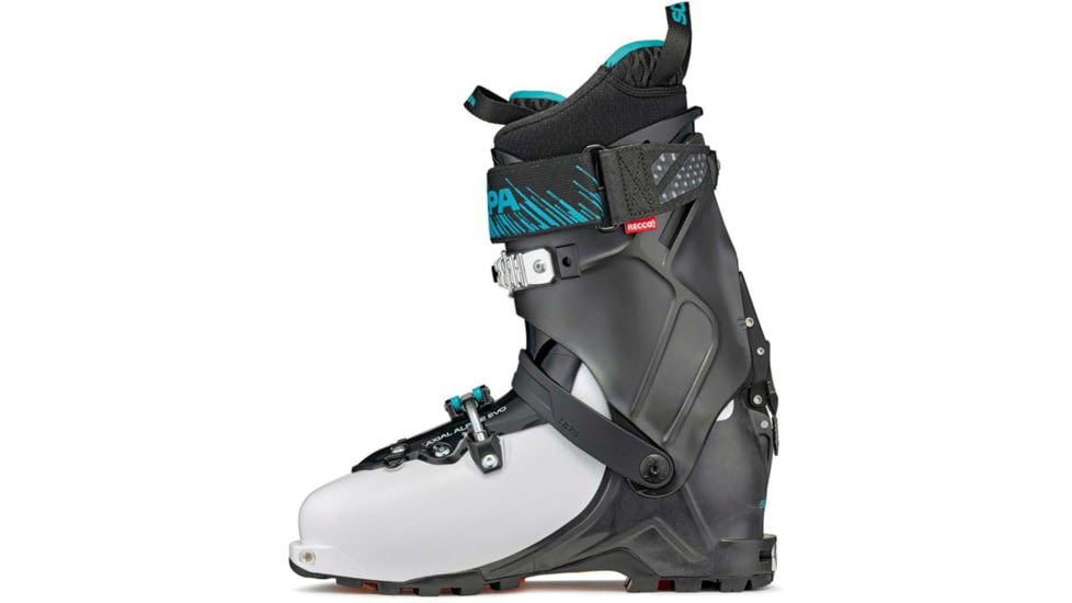 Scarpa Maestrale RS Alpine Touring Boot - Mens, White/Black/Azure, 29, 12051/501-WhtBlkAzr-29.0