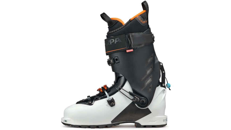 Scarpa Maestrale RS Boots - Mens, White/Black/Orange, 27, 12056/501-WhtBlkOrg-27.0