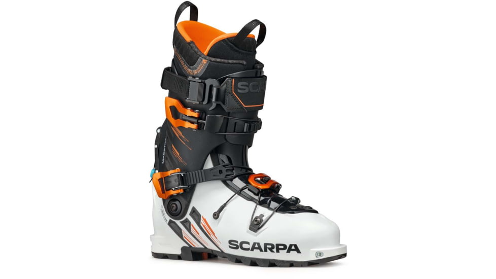 Scarpa Maestrale RS Boots - Mens, White/Black/Orange, 27, 12056/501-WhtBlkOrg-27.0
