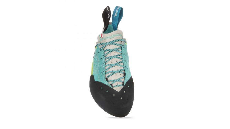 Scarpa Maestro Climbing Shoes - Womens, Green Blue, Medium, 35, 70097/002-Grnblu-35