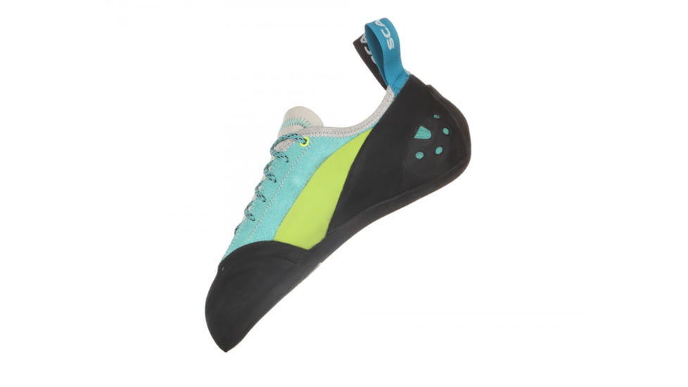 Scarpa Maestro Climbing Shoes - Womens, Green Blue, Medium, 35, 70097/002-Grnblu-35