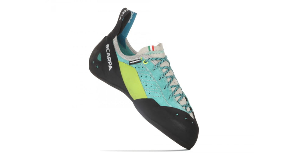 Scarpa Maestro Climbing Shoes - Womens, Green Blue, Medium, 35, 70097/002-Grnblu-35