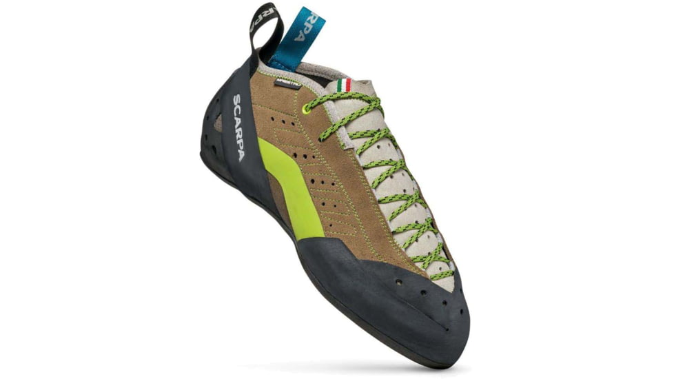 Scarpa Maestro Mid Climbing Shoes - Mens, Stone/Light Grey, 45.5, 70053/001-StnLtgry-45.5