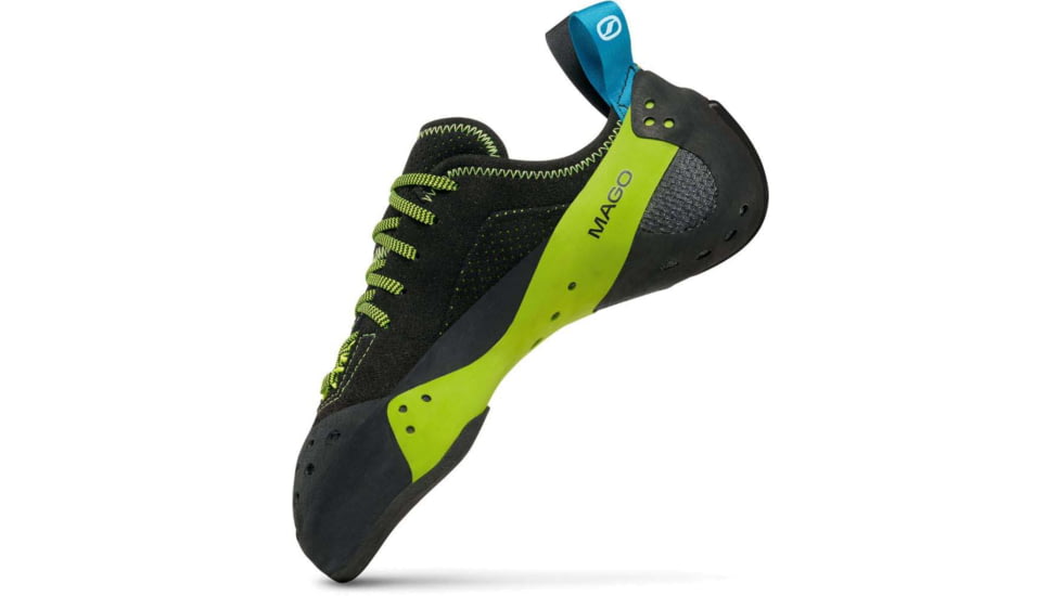 Scarpa Mago Climbing Shoes, Black, 35.5, 70077/000-Blk-35.5