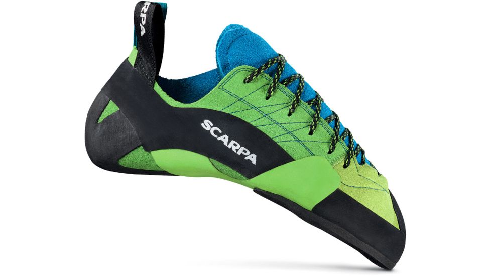 Scarpa Mago Climbing Shoes - Men's, Bright Lime, Medium, 41, 70057/000-Brlim-41
