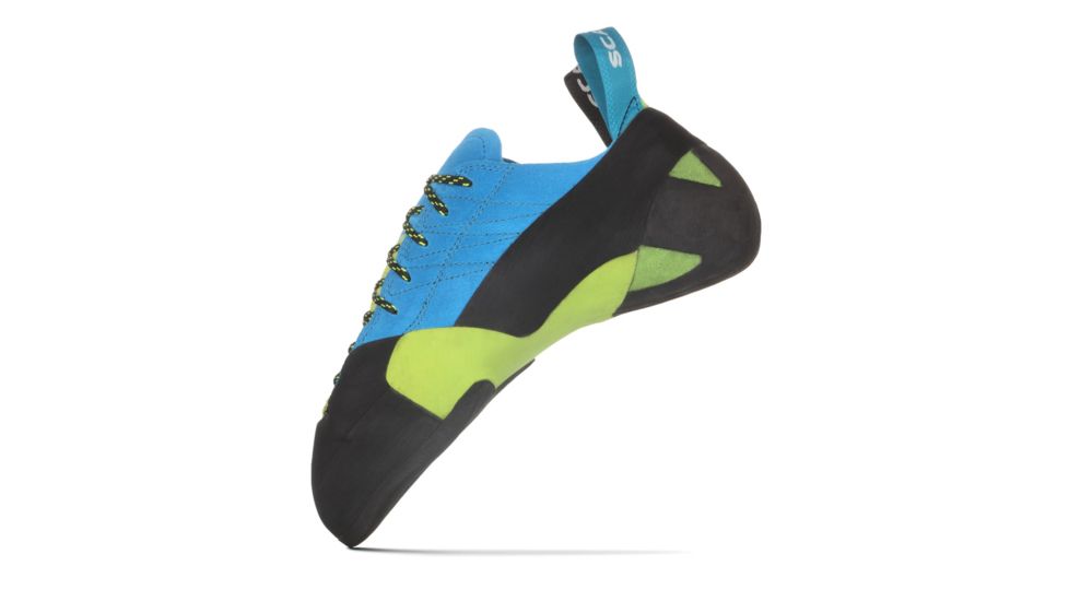 Scarpa Mago Climbing Shoes - Mens, Bright Lime, Medium, 34.5, 70057/000-Brlim-34.5