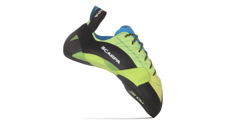 Scarpa Mago Climbing Shoes - Mens, Bright Lime, Medium, 34.5, 70057/000-Brlim-34.5