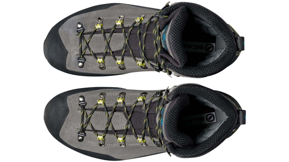Scarpa Manta Tech GTX Mountaineering Shoes - Mens, Shark/Lime, 43, 87506/201-SrkLim-43