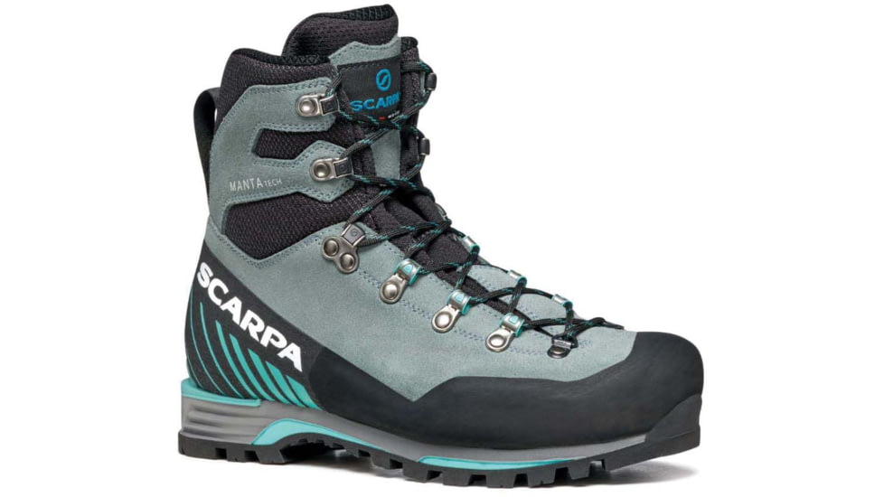 Scarpa Manta Tech GTX Mountaineering Shoes - Womens, Conifer/Green Blue, 41 EU, 87506/202-ConGblu-41