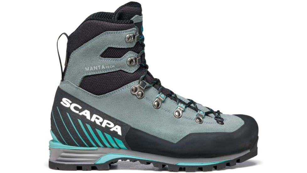 USED Scarpa Manta Tech GTX Mountaineering Shoes - Women's, Conifer/Green Blue, 39, 87506/202-ConGblu-39, EDEMO1