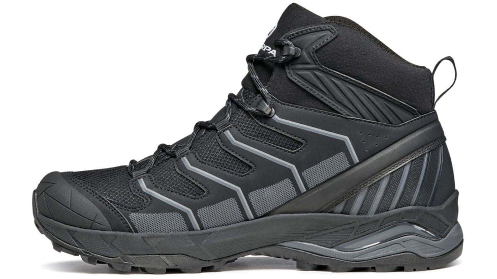 Scarpa Maverick Mid GTX Hiking Shoes - Mens, Black/Grey, 44.5, 63090/200-BlkGry-44.5