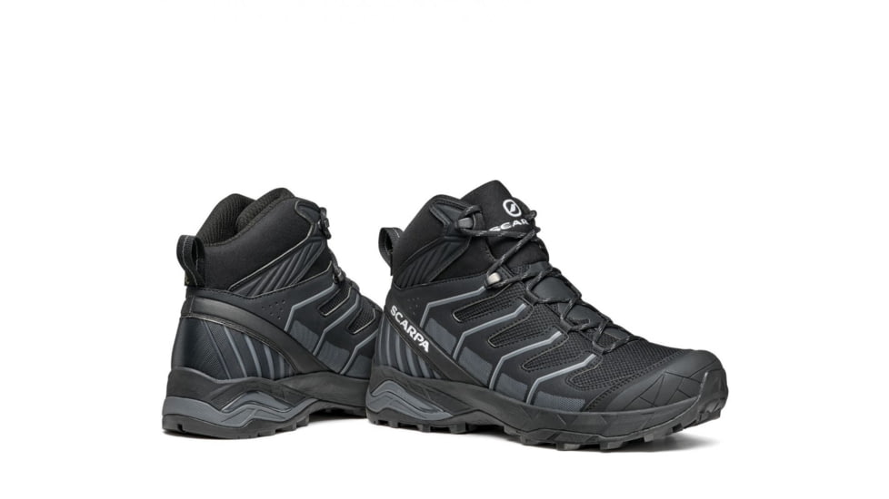 Scarpa Maverick Mid GTX Hiking Shoes - Mens, Black/Grey, 45.5, 63091/200-BlkGry-45.5