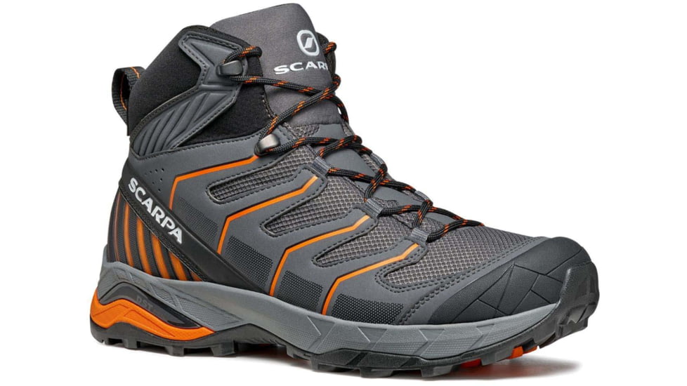 Scarpa Maverick Mid GTX Hiking Shoes - Mens, Iron Grey/Orange, 44.5, 63090/200-IgryOrg-44.5
