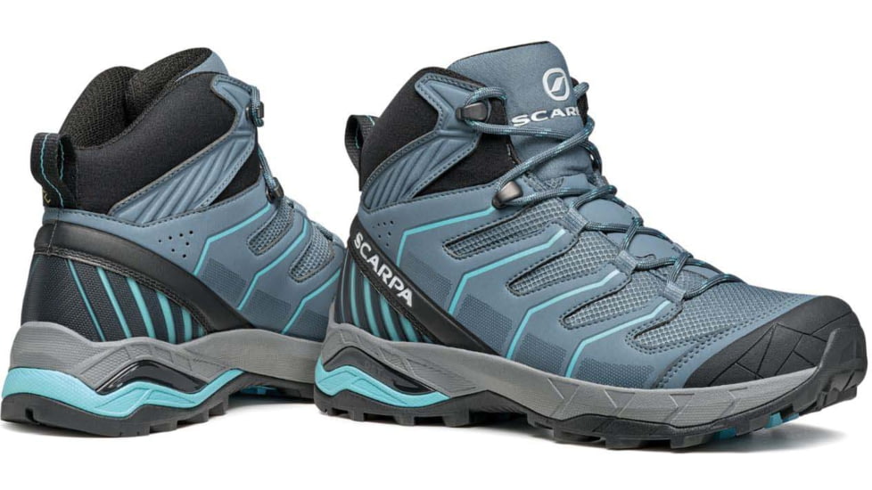 Scarpa Maverick Mid GTX Hiking Shoes - Womens, Storm Grey/Aqua, 39.5, 63090/202-SgryAqua-39.5