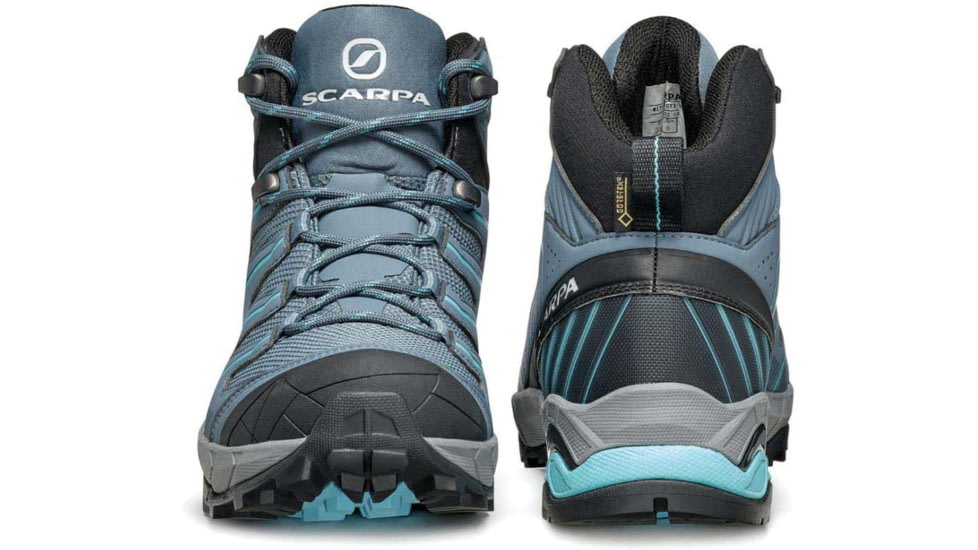 Scarpa Maverick Mid GTX Hiking Shoes - Womens, Storm Grey/Aqua, 39.5, 63090/202-SgryAqua-39.5