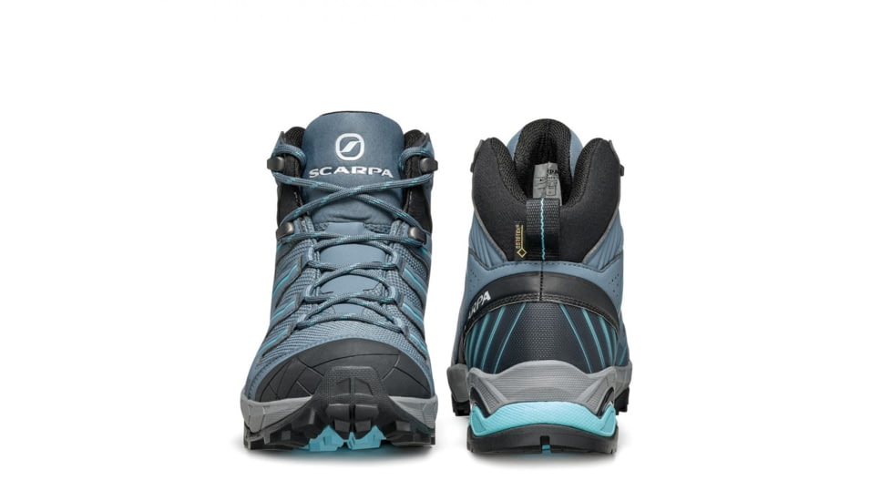 Scarpa Maverick Mid GTX Hiking Shoes - Womens, Storm Grey/Aqua, 38.5, 63091/202-SgryAqua-38.5