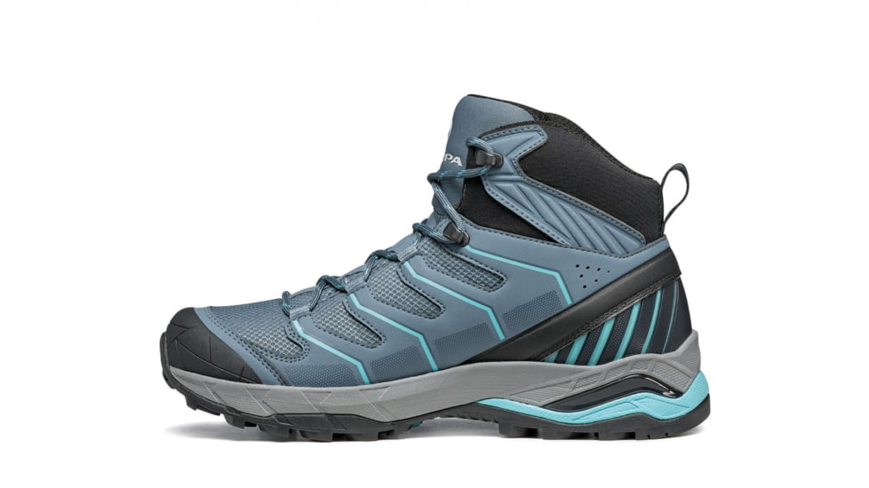 Scarpa Maverick Mid GTX Hiking Shoes - Womens, Storm Grey/Aqua, 38.5, 63091/202-SgryAqua-38.5
