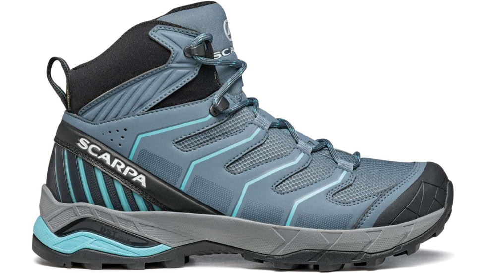 Scarpa Maverick Mid GTX Hiking Shoes - Womens, Storm Grey/Aqua, 38.5, 63091/202-SgryAqua-38.5